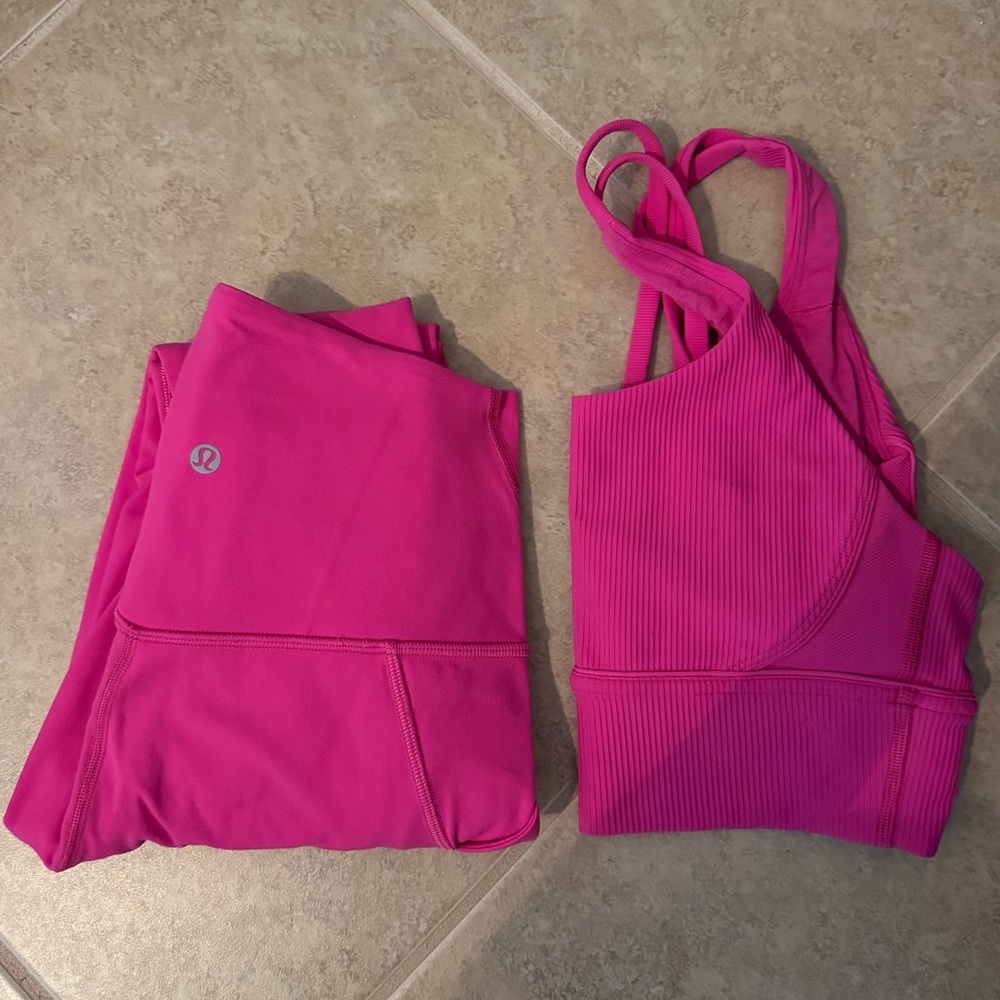 Pink Lululemon Set